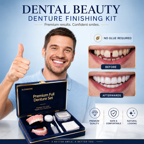 🎉Exclusive Offer Celebrating America's 250th Anniversary💥-KLENIMORE™ Custom-Fit Smile Support Kit