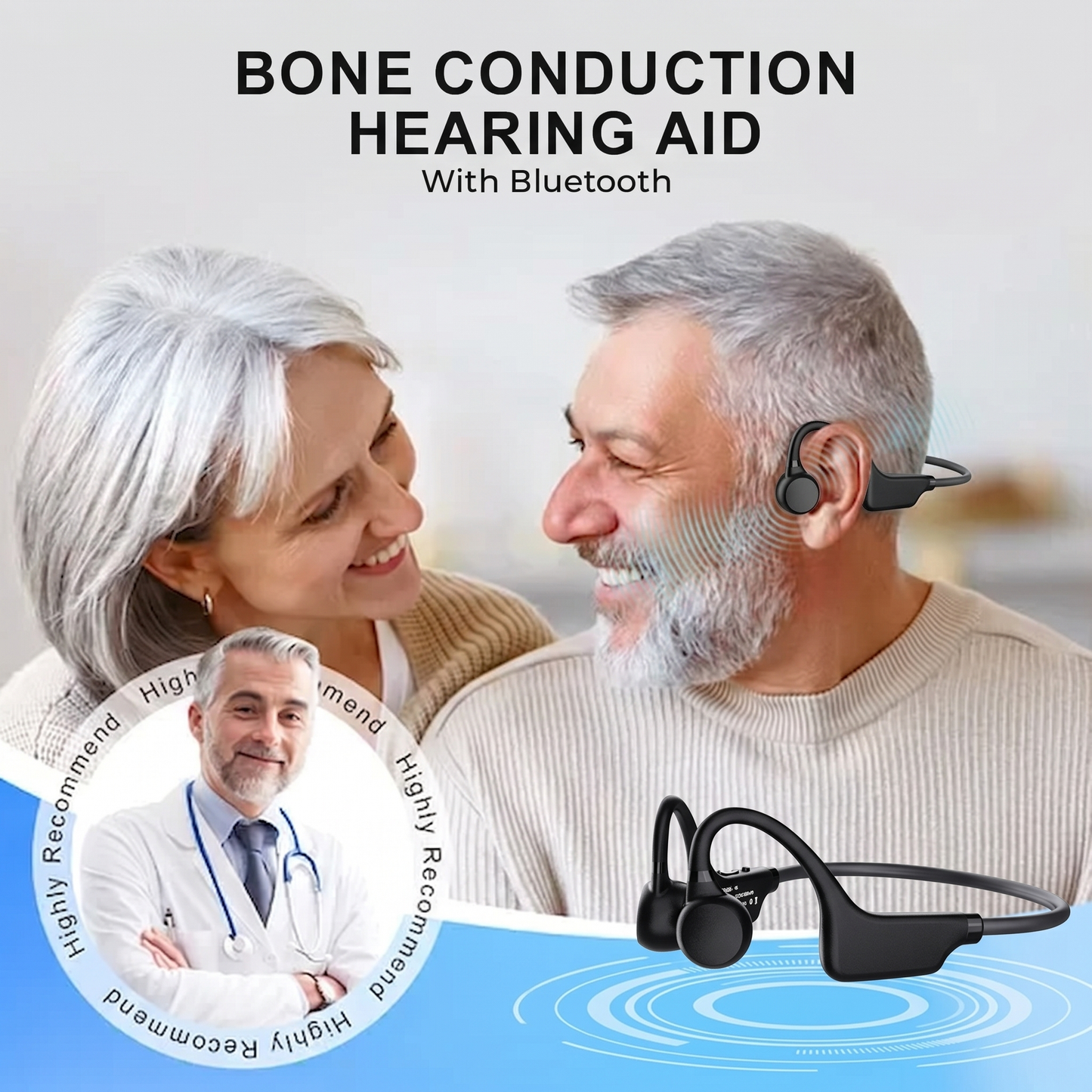 💖#1 THIS IS THE CLEAR WINNER!🔥Pryxo™ Bone Conduction Hearing Aids — Hear the sounds you should hear! ✅Made in the USA
