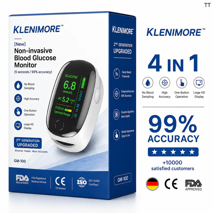 Non-Invasive Monitor – 5 Seconds / 99% Accuracy