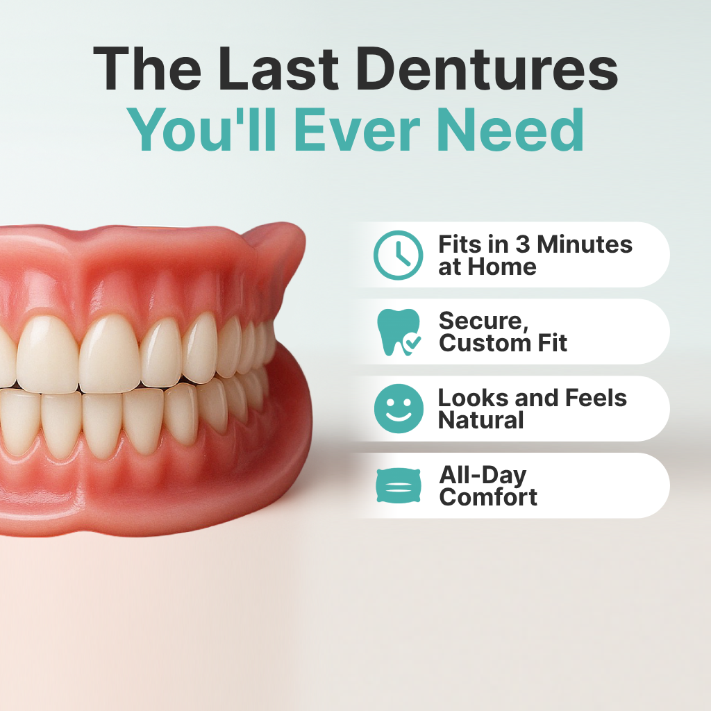 🎉Exclusive Offer Celebrating America's 250th Anniversary💥-KLENIMORE™ Custom-Fit Smile Support Kit